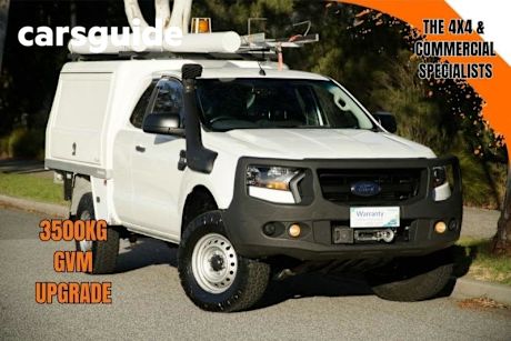 White 2017 Ford Ranger Super Cab Chassis XL 3.2 (4X4)