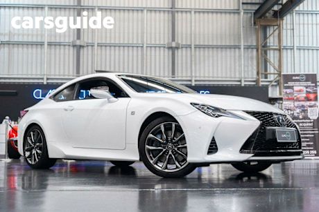 White 2020 Lexus RC350 Coupe F Sport +EP1
