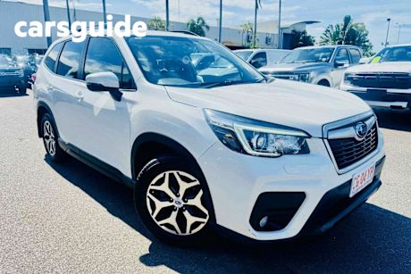 White 2019 Subaru Forester Wagon 2.5I-L (awd)