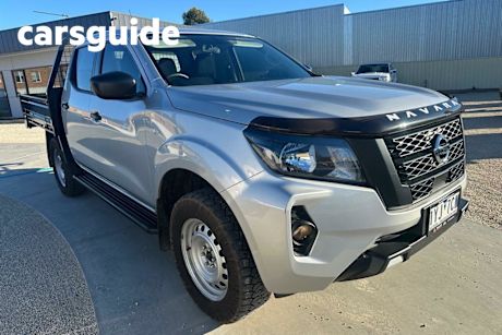 Silver 2023 Nissan Navara Dual Cab Chassis SL (4X4)
