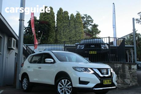 White 2017 Nissan X-Trail Wagon ST 7 Seat (fwd)