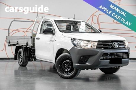 White 2022 Toyota Hilux Cab Chassis Workmate (4X2)