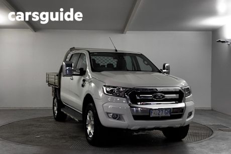 White 2016 Ford Ranger Dual Cab Utility XLT 3.2 (4X4)