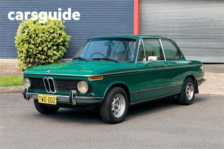 Green 1975 BMW 2002 Sedan