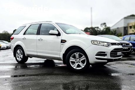 White 2012 Ford Territory Wagon TX (4X4)