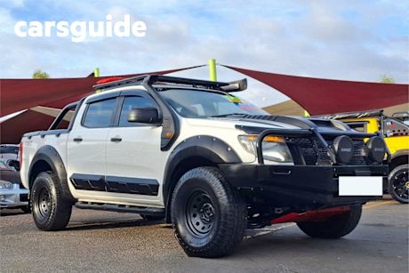 White 2012 Ford Ranger Ute Tray XL
