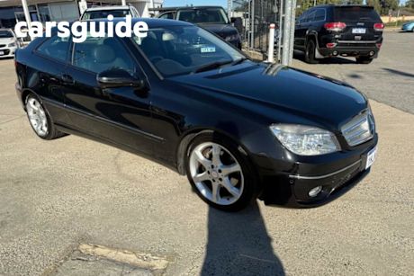 Black 2010 Mercedes-Benz CLC200 Coupe Kompressor