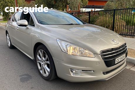 Beige 2011 Peugeot 508 Sedan Allure HDI