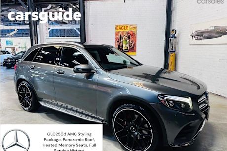 Grey 2016 Mercedes-Benz GLC250 Wagon D
