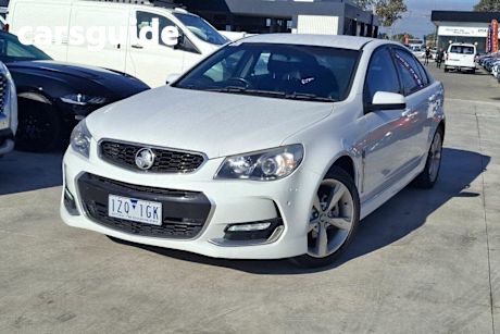 White 2015 Holden Commodore Sedan SV6