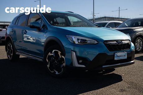 Blue 2021 Subaru XV Wagon Hybrid L AWD
