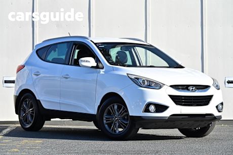 White 2015 Hyundai IX35 Wagon SE (fwd)