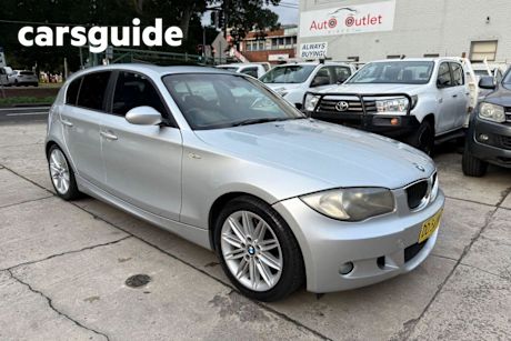 Silver 2008 BMW 118I Hatchback