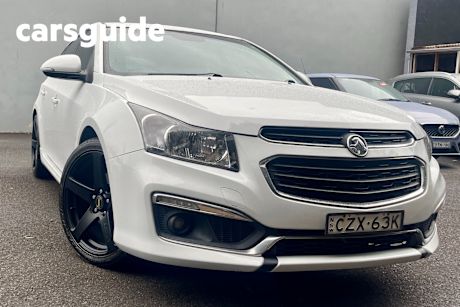 White 2015 Holden Cruze Hatchback SRI V