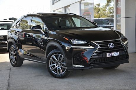 Black 2014 Lexus NX300H Wagon Luxury Hybrid (fwd)