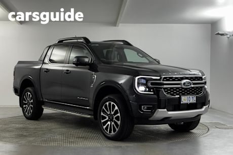 Grey 2024 Ford Ranger Double Cab Pick Up Platinum 3.0 (4X4)