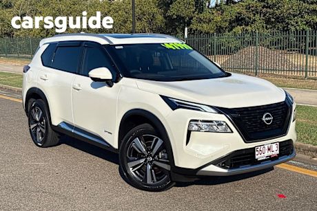 White 2024 Nissan X-Trail Wagon TI (4WD) E-Power (hybrid)