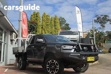 Grey 2021 Toyota Hilux Ute Tray 4X4 SR5 2.8L T DIESEL AUTOMATIC EXTRA CAB