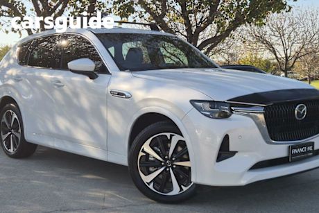 White 2024 Mazda CX-60 Wagon G40E Azami Hybrid
