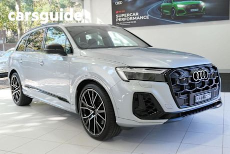 Silver 2024 Audi Q7 Wagon 55 Tfsi S Line Quattro Mhev