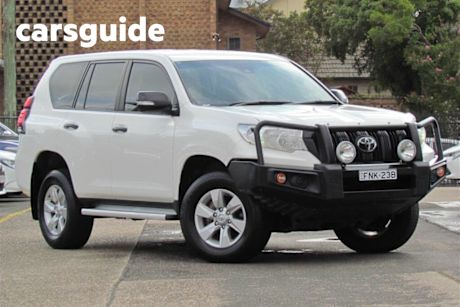 White 2020 Toyota Landcruiser Prado Wagon GX