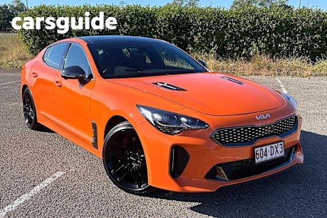 Orange 2021 Kia Stinger Sedan GT (black Leather)