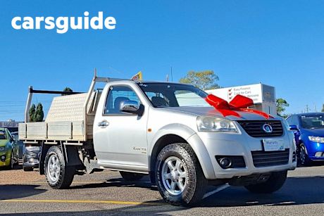 White 2013 Great Wall V200 Cab Chassis (4X4)