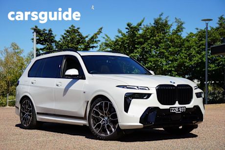White 2023 BMW X7 Wagon Xdrive40D M Sport Mhev