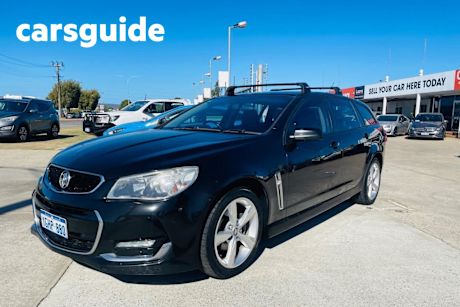 Black 2016 Holden Commodore Sportswagon SV6 Reserve Edition