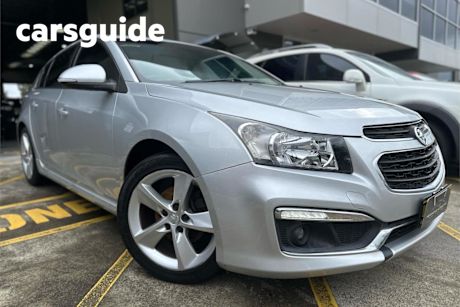Silver 2015 Holden Cruze Hatchback SRI V