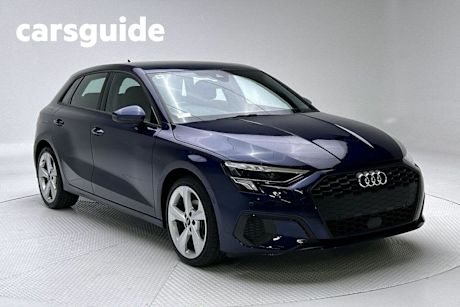 Blue 2023 Audi A3 Sportback 35 Tfsi Mhev