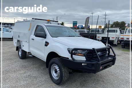 White 2018 Ford Ranger Cab Chassis XL 3.2 (4X4)