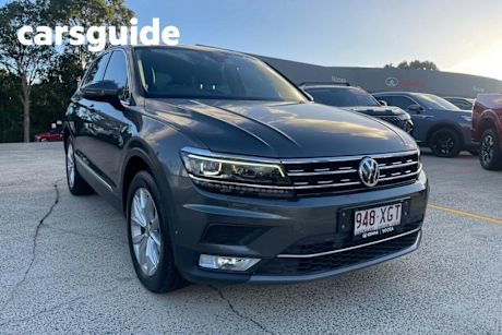 Grey 2017 Volkswagen Tiguan Wagon 140 TDI Highline