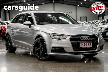 Silver 2017 Audi A3 Hatchback 1.4 Tfsi Sportback COD