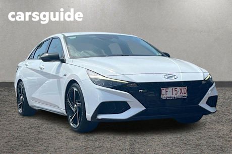 White 2023 Hyundai I30 Sedan N Line