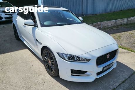 White 2017 Jaguar XE Sedan 20D (132KW) Prestige