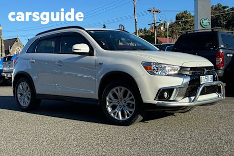 White 2019 Mitsubishi ASX Wagon ES Adas ( 2WD)