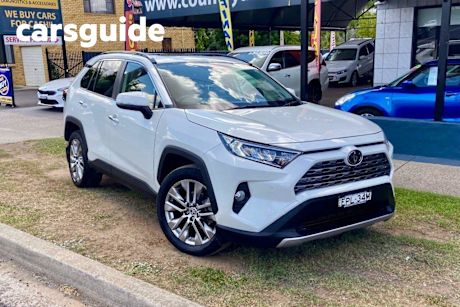 White 2021 Toyota RAV4 Wagon Cruiser (2WD)