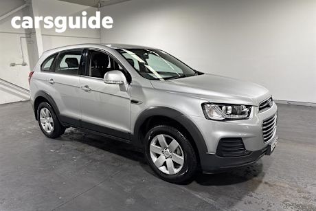 Silver 2016 Holden Captiva Wagon 5 LS (fwd)