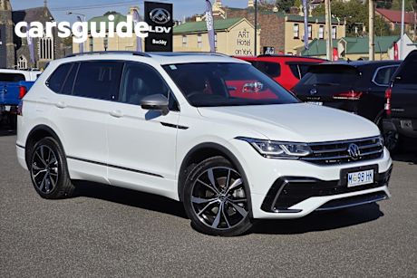 White 2024 Volkswagen Tiguan Wagon 162TSI R-Line DSG 4MOTION Allspace