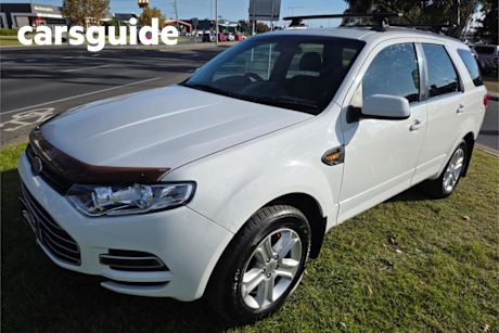 White 2013 Ford Territory Wagon TX (rwd)