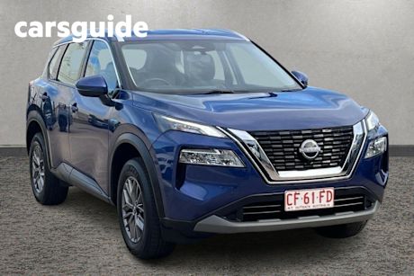 Blue 2024 Nissan X-Trail Wagon ST (2WD)