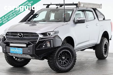 Silver 2020 Mazda BT-50 Dual Cab Pick-up GT (4X4)
