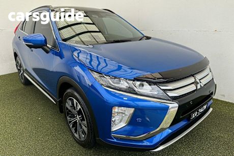 Blue 2020 Mitsubishi Eclipse Cross Wagon Exceed (2WD)
