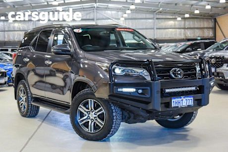 Grey 2021 Toyota Fortuner Wagon GXL