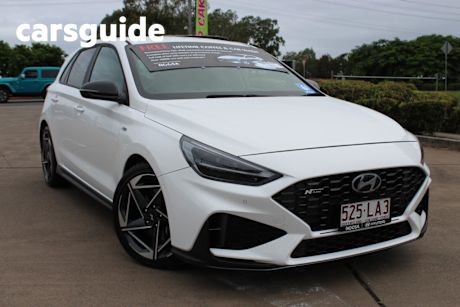 White 2024 Hyundai I30 Hatchback N Line Mhev