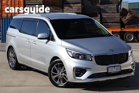 Silver 2020 Kia Carnival Wagon Platinum