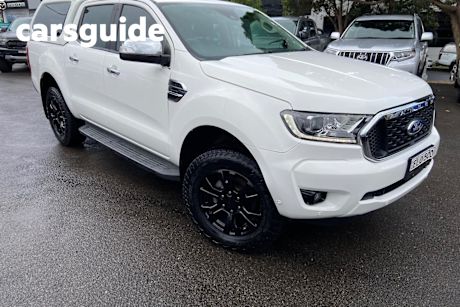 White 2020 Ford Ranger Double Cab Pick Up XLT 2.0 (4X4)