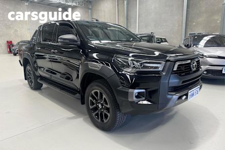 Black 2020 Toyota Hilux Double Cab Pick Up Rogue (4X4)