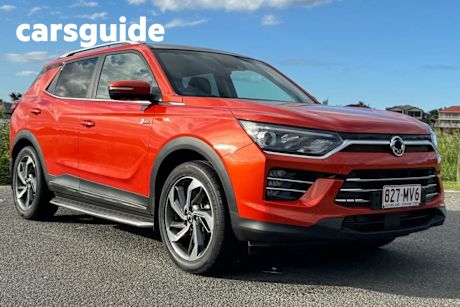 Orange 2020 Ssangyong Korando Wagon Ultimate